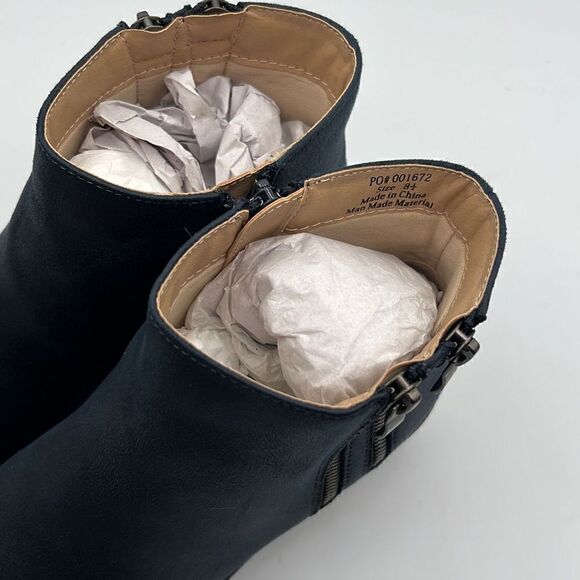 Journee Collection Jayda Navy 8.5 - Picture 3 of 5